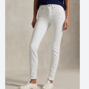 Lauren Ralph Lauren White Skinny Jeans